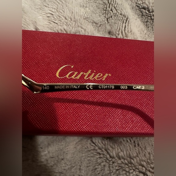 Cartier Brown Tortoise Sunglasses - Picture 8 of 8